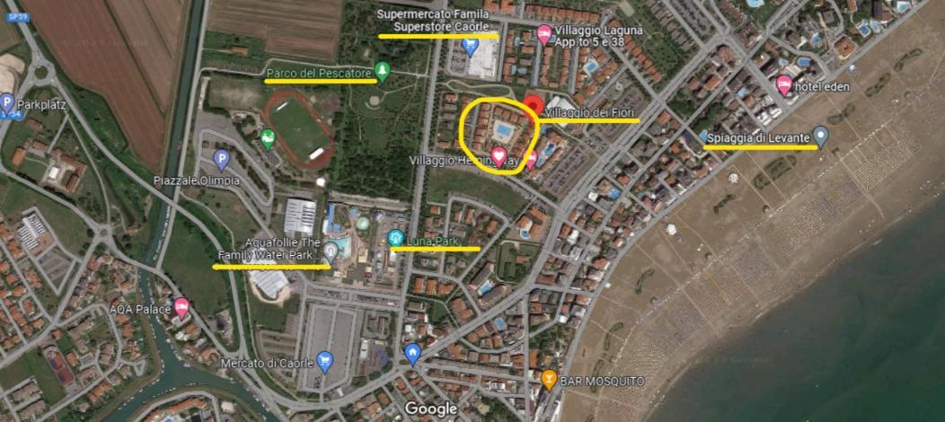 Iris 20 In Posizione Strategica, Indipendente, All'Interno Del Villaggio Dei Fiori 卡奥莱 外观 照片